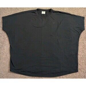 Gymshark Oversized Weightlifting Short Sleeve Black T-Shirt Women's XS